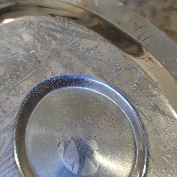 Marlboro Ashtray Plate Lead Mounts 997 E.P. Copper - Picture 4 of 4